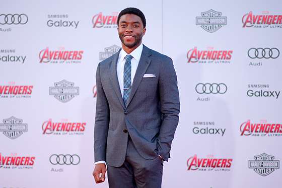 Chadwick Boseman, protagonista de "Black Panther". / AFP