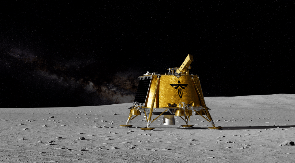 En esta visualización, se muestra el instrumento LEXI a bordo de la Misión Blue Ghost 1 de Firefly Aerospace, que entregará 10 cargas útiles de Servicios de Carga Lunar Comercial (CLPS) a la Luna.
Firefly Aerospace