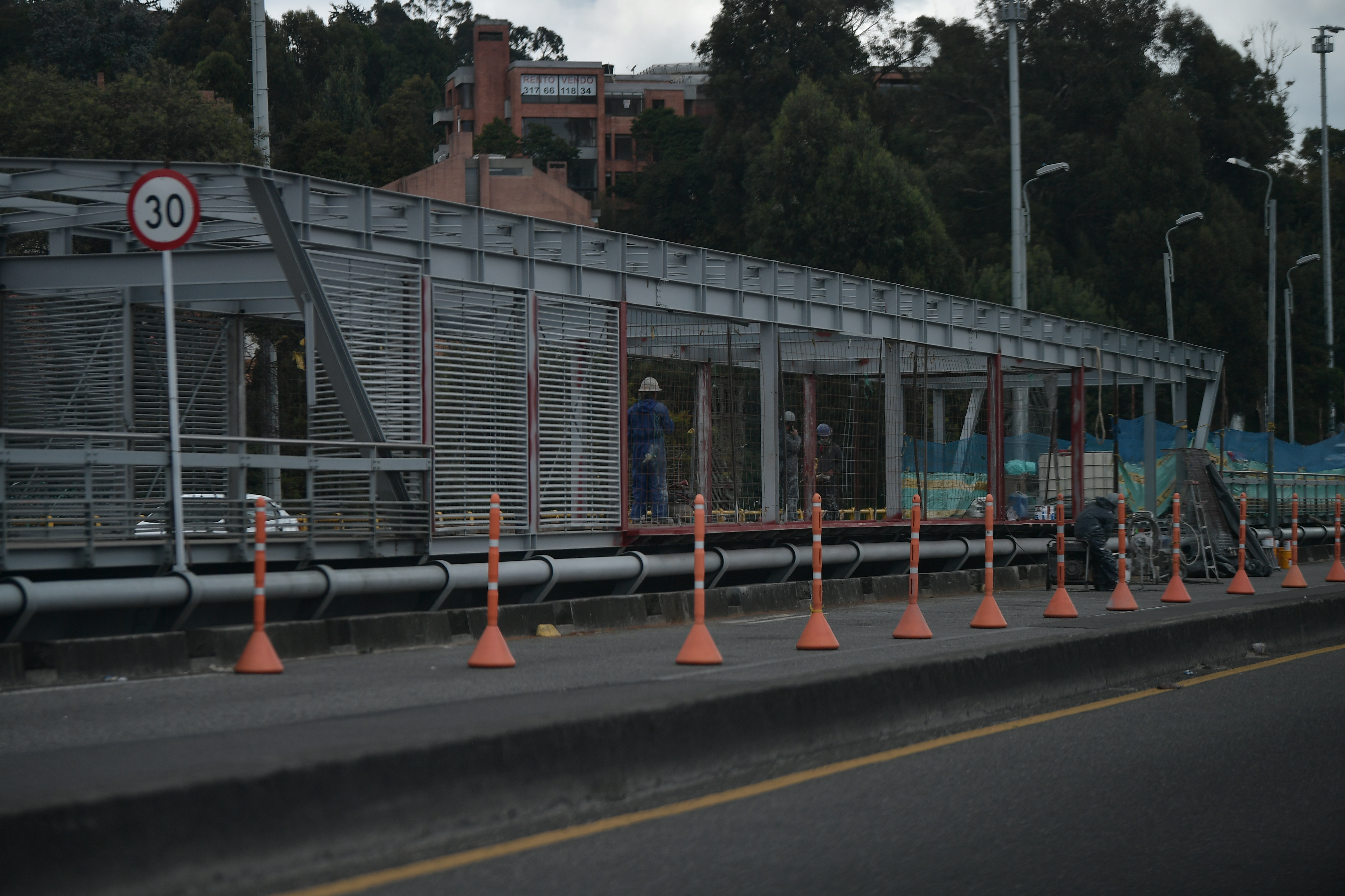 Ampliación y reparación en la estación Suba Avenida Boyacá de la troncal Suba de Transmilenio