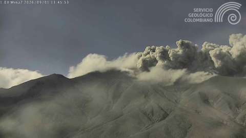 ¿Cuáles son los municipios en zona de amenaza alta si hace erupción el volcán Puracé?