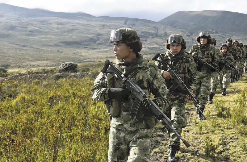 Soldados del Batallón de Alta Montaña cumplirán labores de protección ambiental en el Páramo del Sumapaz.