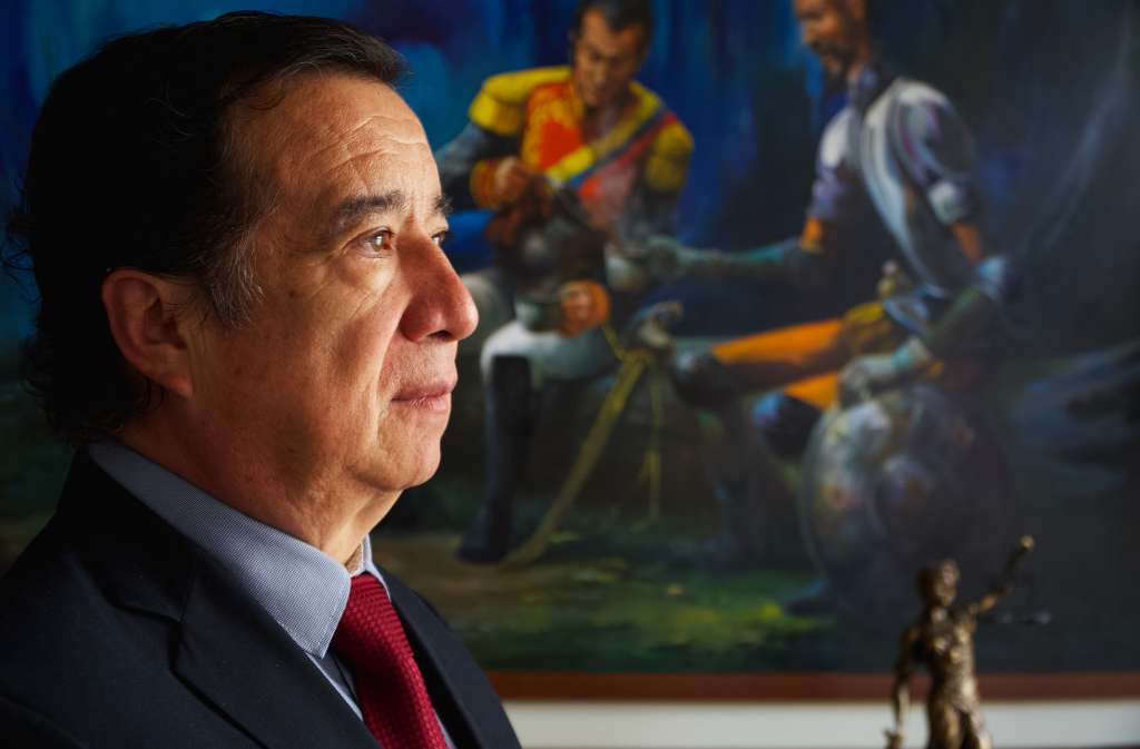 Reinaldo Villalba es el presidente del Colectivo de Abogados José Alvear Restrepo.