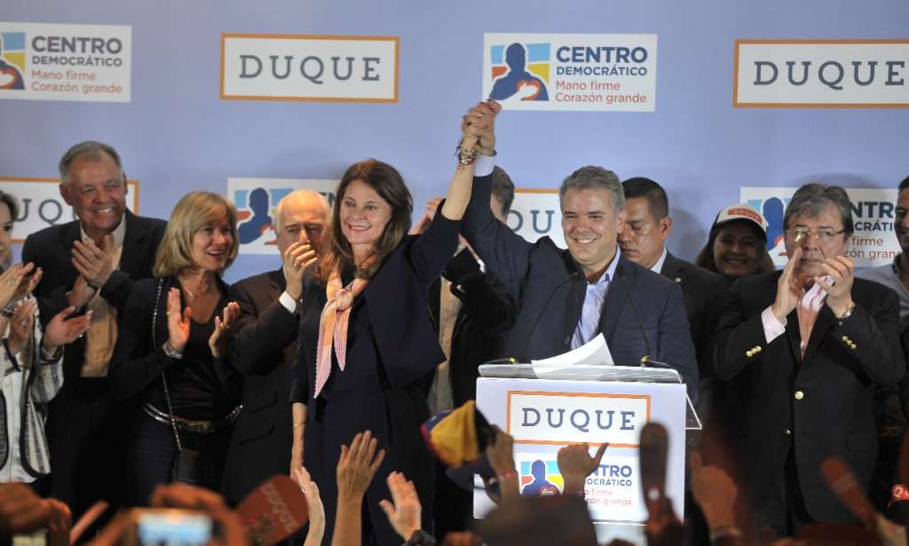 Iván Duque, candidato de la coalición Uribe-Pastrana, sacó más de 4 millones de votos en la consulta interpartidista del 11 de marzo. / Archivo