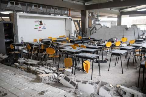 Megadomos escolares: la propuesta para reactivar la educación afectada tras el terremoto