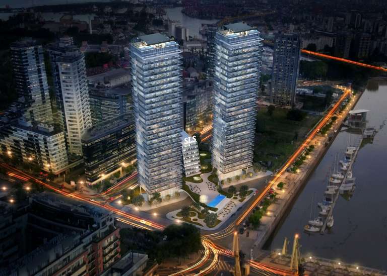 SLS Puerto Madero, en Buenos Aires, Argentina.