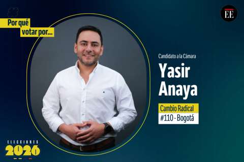 “Por qué votar por”: Yasir Anaya, candidato a la Cámara