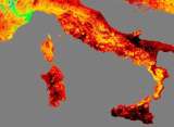 El centro y sur de Italia alcanzan los 50 grados de temperatura del suelo