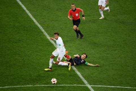 Inglaterra intentó empatar mientras Croacia celebraba