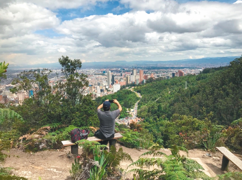 El sendero San Francisco es el tercero que se habilita en la reactivación de la ciudad. / EAAB