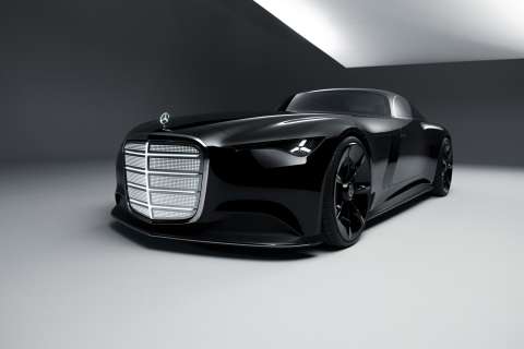 Así es el Mercedes Vision Iconic, un eléctrico que revive el diseño de los años 30