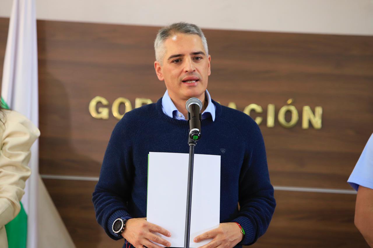 Gobernador de Antioquia, Andrés Julián Rendón.