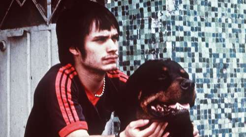 Gael García en una de las escenas de la película Amores perros, que lo dio a conocer en el mundo del cine. / Cortesía