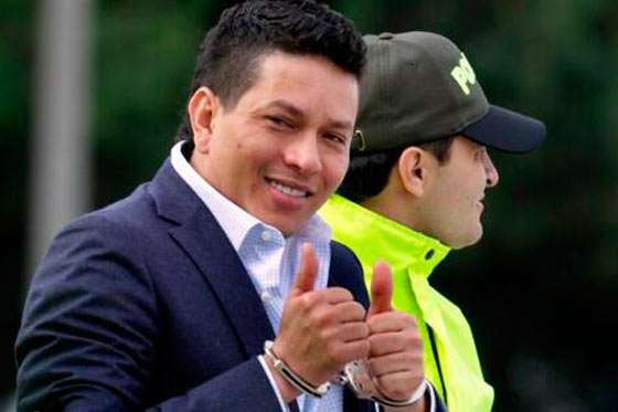 Camilo Torres, alias 'Fritanga', el día en que fue extraditado a Estados Unidos.