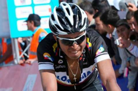 Colombiano Atapuma ganó la sexta etapa de la Vuelta a Polonia