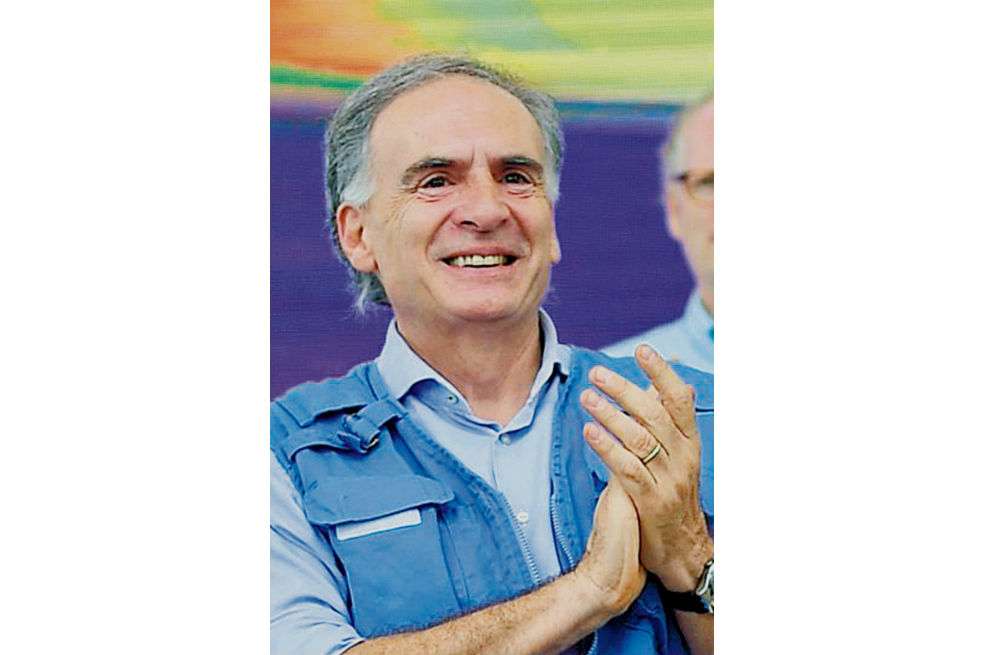 Jean Arnault, jefe de la Misión de la ONU en Colombia. / AFP