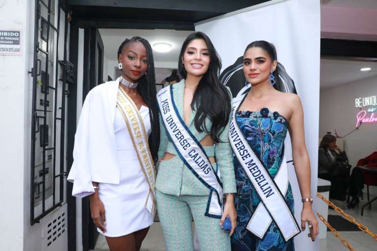 Lina María Hurtado, Valeria Gallego y Valeria Giraldo