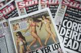 Modelos en topless ‘desaparecen’ del diario The Sun