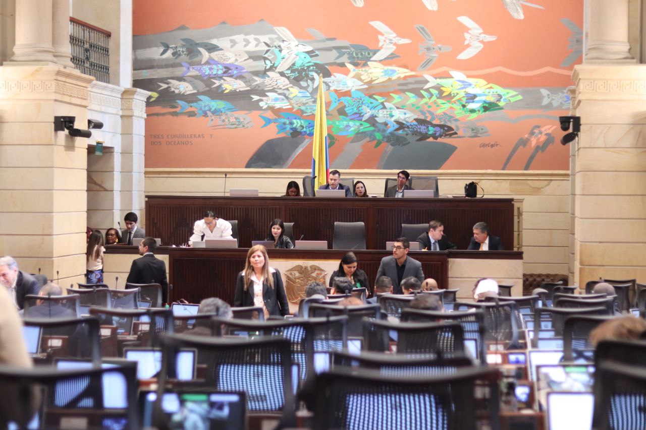 Plenaria de la Cámara de Representantes.
