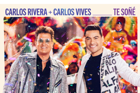 Así suena “Te soñé”, el nuevo sencillo de Carlos Rivera y Carlos Vives