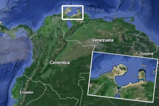 Detalle de la zona en disputa entre ambos países. /Google Maps