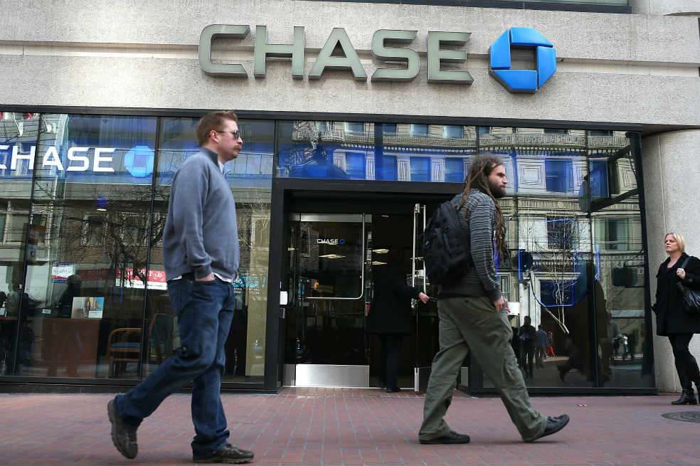 JPMorgan despedirá al 1% de su plantilla. / AFP