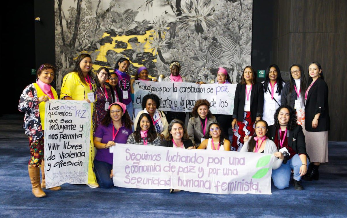Uno de los puntos del Plan plantea el papel de las mujeres como guardianas de paz.