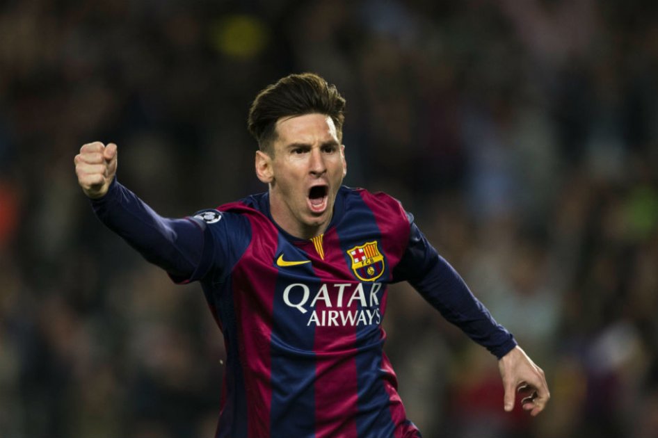 Lionel Messi, máximo anotador de la Liga de Campeones. Foto: AFP