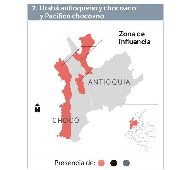 Datos entregados por el Observatorio de DD.HH. y conflictividades de Indepaz.