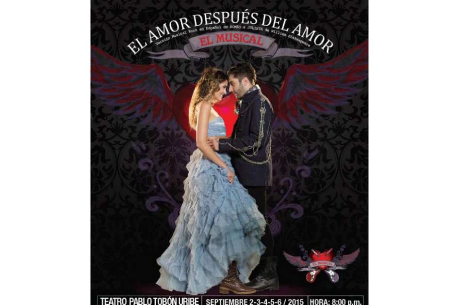 La obra se presentará el 2,3,4,5 y 6 de septiembre a las 8:00 p.m. en el Teatro pablo Tobón Uribe.