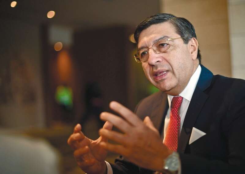 El exsenador colombiano Jorge Hernando Pedraza hoy es secretario general de la Comunidad Andina (CAN).  / Óscar Pérez - El Espectador