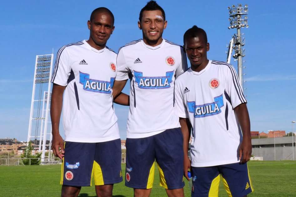De izquierda a derecha: Edwin Valencia, Carlos Valdés y Carlos Darwind Quintero