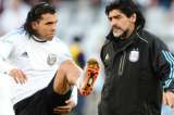 Maradona: "Daría un brazo por jugar en Boca con Carlitos" Tevez
