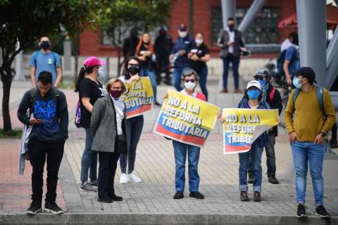 EN VIVO Paro Nacional: Segunda jornada de protestas en el centro de Bogotá