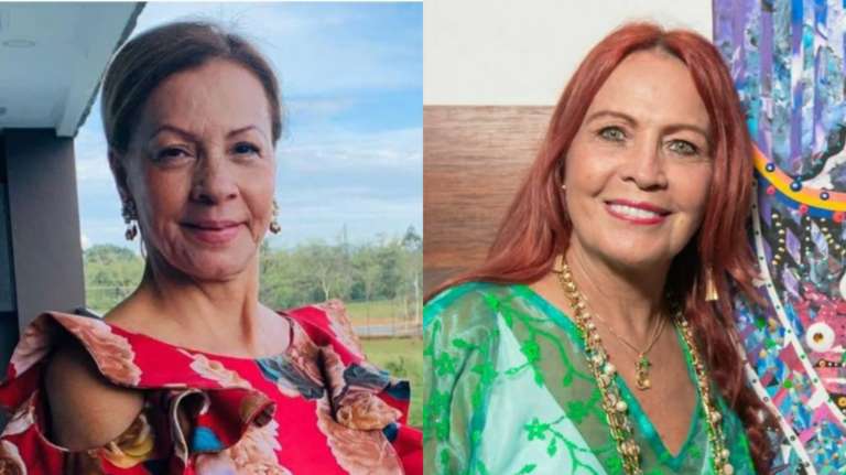 Marleny Hernández y Myriam de Lourdes
