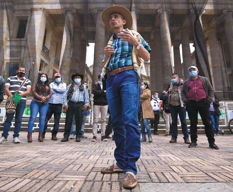 Indígenas y Campesinos explicaron ante el congreso los problemas en sus territorios