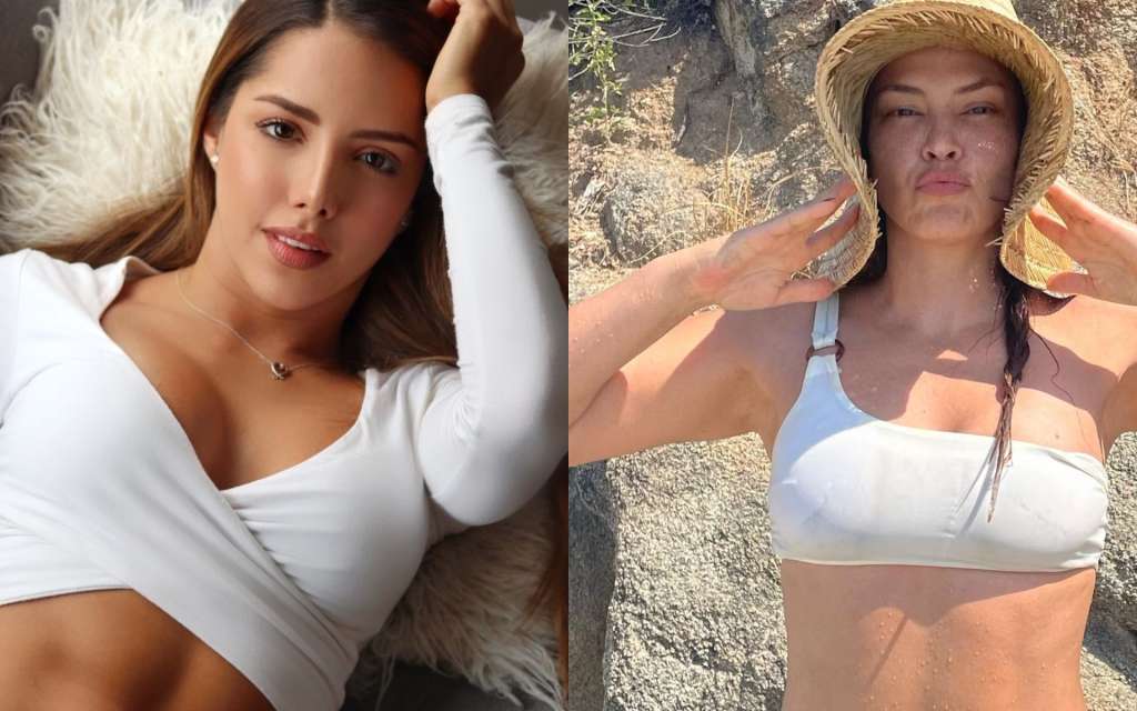 Silvy Araujo es medio hermana del hijo de Katherine Porto.