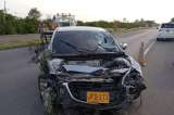 Cinco muertos y un herido dejó accidente entre dos motos y un carro en Bosconia