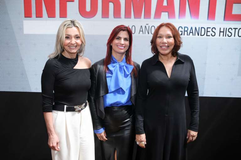 Vicky Turbay, Vivi Barguil y Leonor Espinosa.
