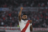 Video: Miguel Ángel Borja anotó en la victoria de River Plate sobre Central