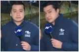 Video: periodista de Noticias Caracol fue agredido durante una transmisión en vivo