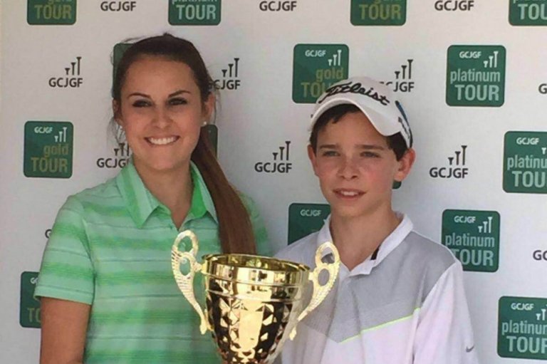 El golfista colombiano de 14 años que hará historia en el Club Colombia Championship