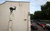 Banksy confirma la autoría de una nueva obra de arte en un edificio al suroeste de Londres