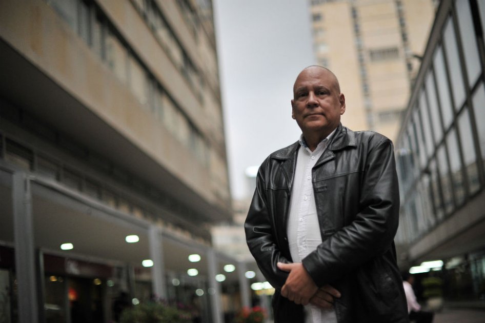 Sergio Arcila, después de la audiencia del viernes pasado en la Superintendencia de Industria y Comercio en el centro de Bogotá. /Luis Ángel