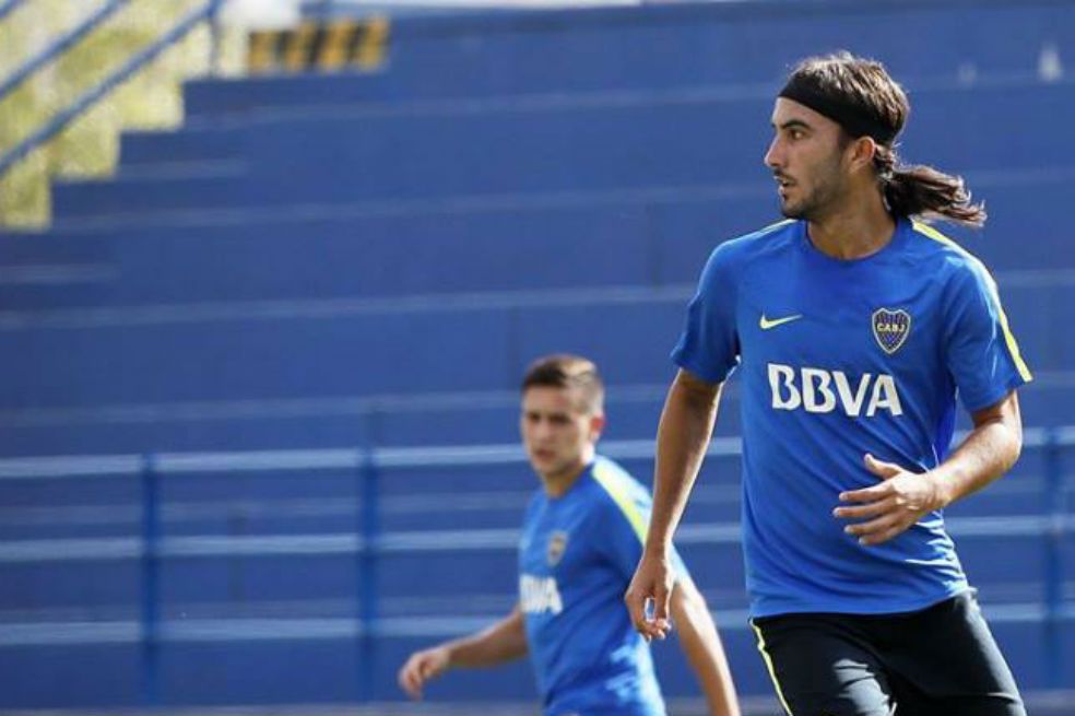 El volante colombiano de Boca Juniors, Sebastián Pérez. / Boca Juniors