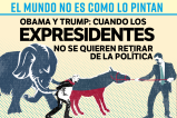 Obama y Trump: cuando los expresidentes no se quieren retirar de la política
