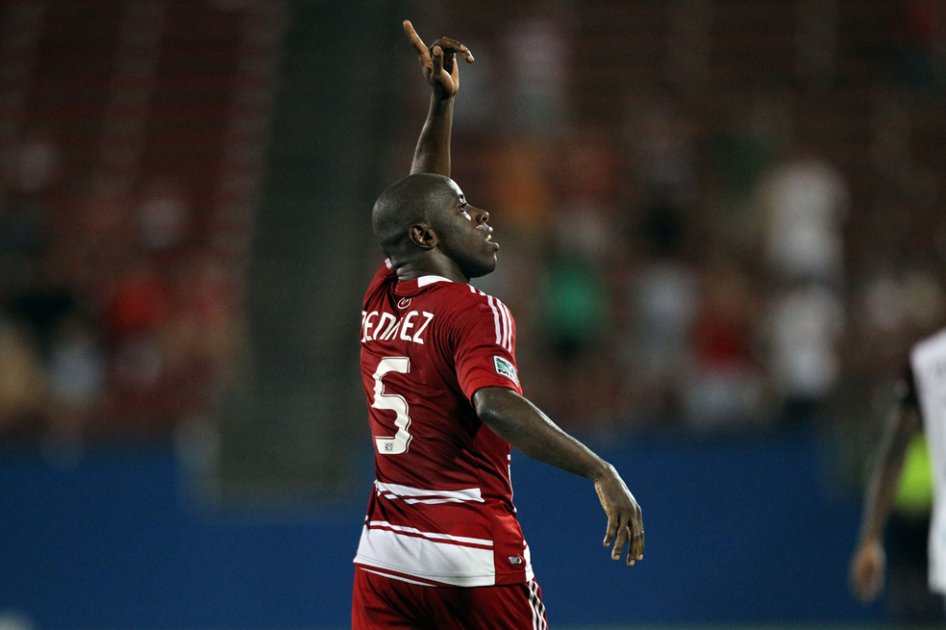 El 'chigüiro' Benítez, autor de un golazo en el triunfo del FC Dallas / AFP