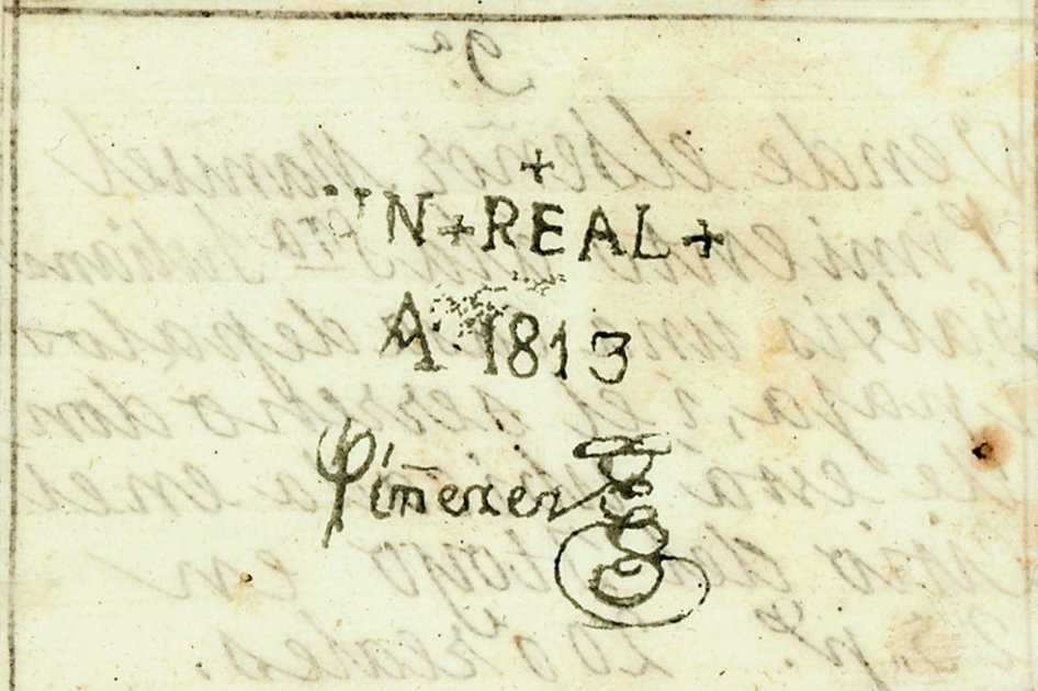 Primer papel moneda en Colombia: un real de 1813.