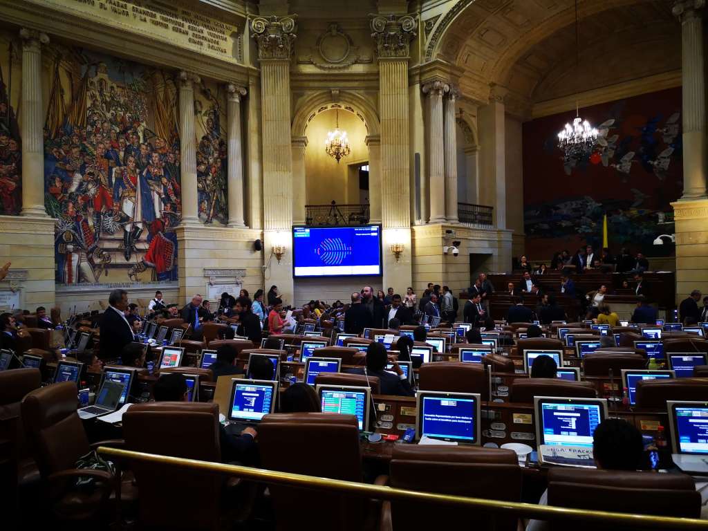 La Cámara de Representantes debatió y aprobó el Plan Nacional de Desarrollo que horas después avaló el Senado. / Jorge Sáenz