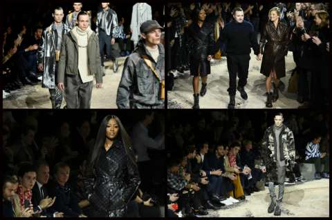 En fotos: Kate Moss y Naomi Campbell en la pasarela masculina de Louis Vuitton de París