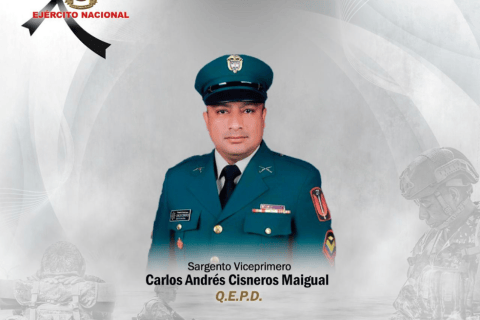 Este fue el militar que murió incinerado por disidencias de las Farc en Caquetá